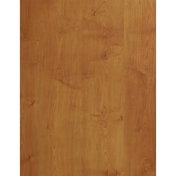 Bush Business Furniture Westfield 60W X 43D Right Handed L Bow Desk, Natural Cherry (WC72422) - Image 3