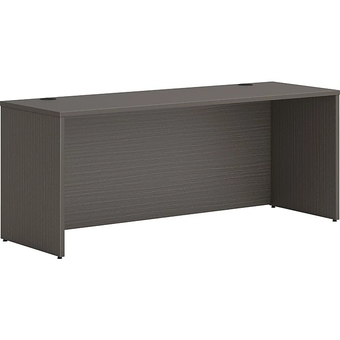 HON Mod 72" Credenza Shell Desk, Slate Teak (HLPLCS7224LSL1)