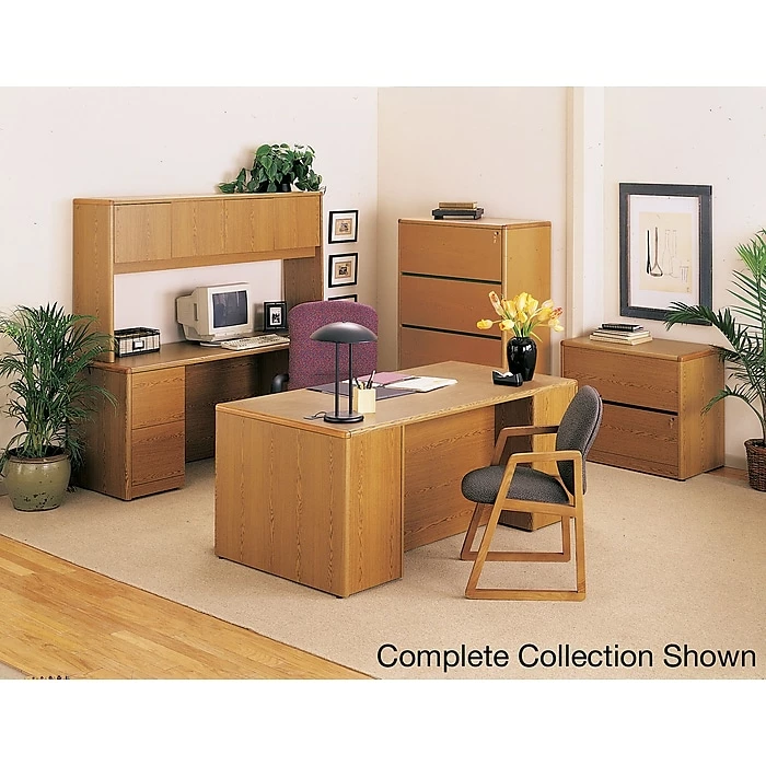 HON® 10700 Series Office Collection In Harvest, Single, Right, Full-Height Pedestal Credenza - Image 3