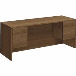HON 10500 Series 72" Double Pedestal Desk, Pinnacle (HON10543PINC)