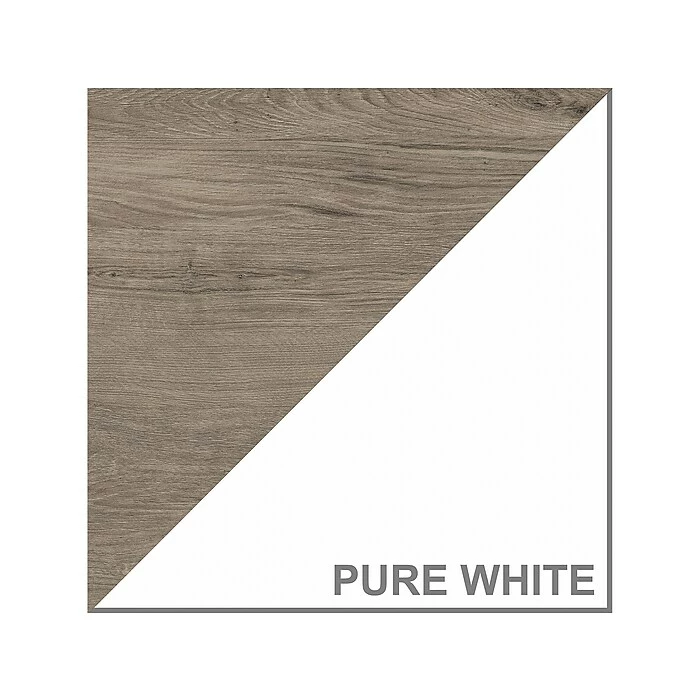 Bush Furniture Key West 54" Computer Desk With Storage And Mid-Back Tufted Office Chair, Shiplap Gray/Pure White (KWS020G2W) - Image 8