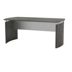 Safco Medina™ 72" Desk, Gray Steel, 29 1/2"H X 72"W X 36"D