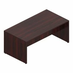 Offices To Go Superior 96" High-Top Collaboration Table, American Mahogany (SL9644HT-AML)