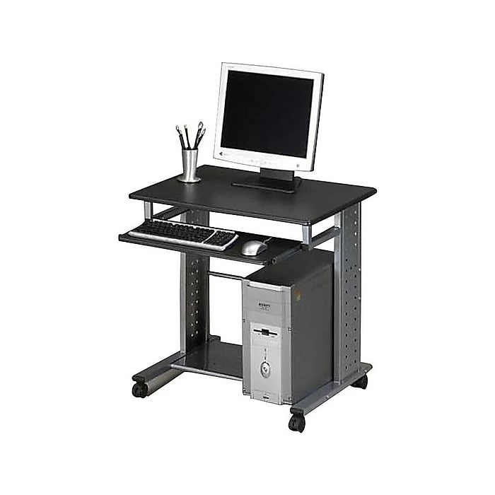 Safco Eastwinds Empire, 30" Mobile Desk, Anthracite (945ANT) - Image 2