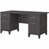 Bush Furniture Somerset 60" Office Desk, Storm Gray (WC81528K)