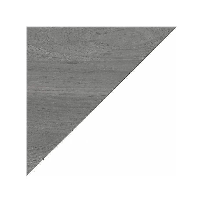 Office By Kathy Ireland® Echo 60"W L-Shaped Bow Front Desk, Pure White/Modern Gray (ECH025WHMG) - Image 7