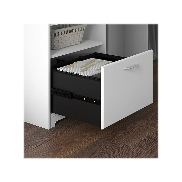 Bush Furniture Cabot 60" Corner Desk, White (WC31915K) - Image 3