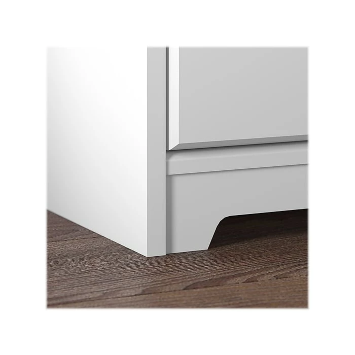 Bush Furniture Cabot 60" Corner Desk, White (WC31915K) - Image 8