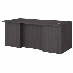 Bush Business Furniture Office 500 71" Computer Desk, Storm Gray (OFD172SGK)
