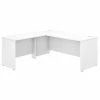 Bush Business Furniture Studio C 72"W L-Shaped Desk With 42"W Return, White (STC049WH)