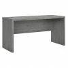 Office By Kathy Ireland® Echo 60"W Credenza Desk, Modern Gray (KI60406-03)