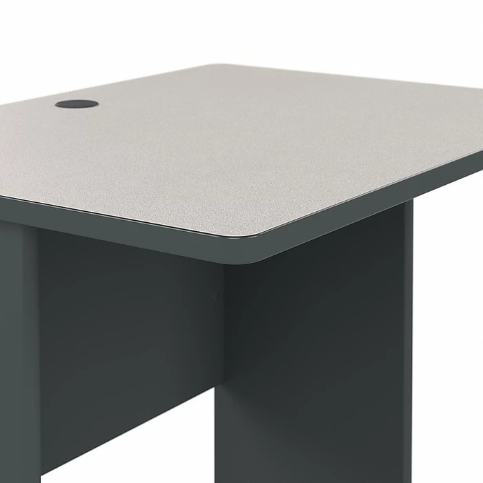 Bush Business Furniture Cubix 36W Desk, Slate/White Spectrum (WC8436A) - Image 8