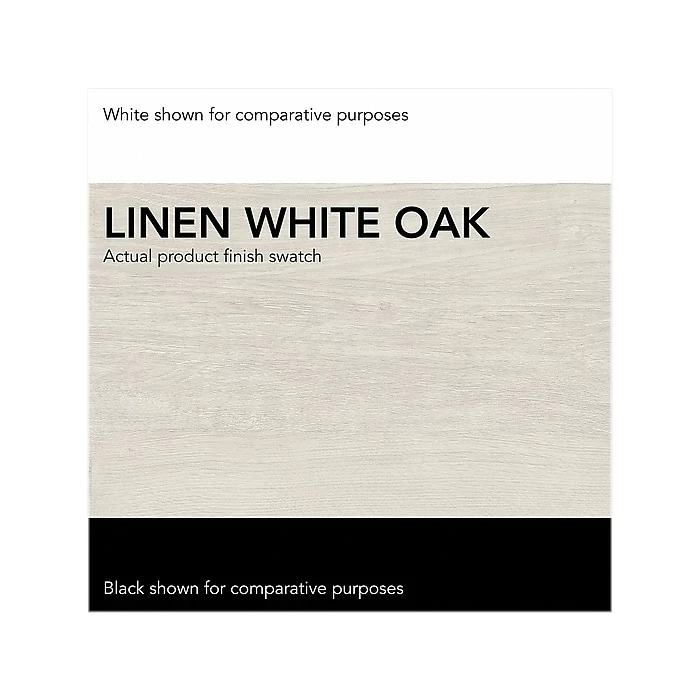 Bush Furniture Cabot 48" Computer Desk With Hutch, Linen White Oak (WC31148T) - Image 8