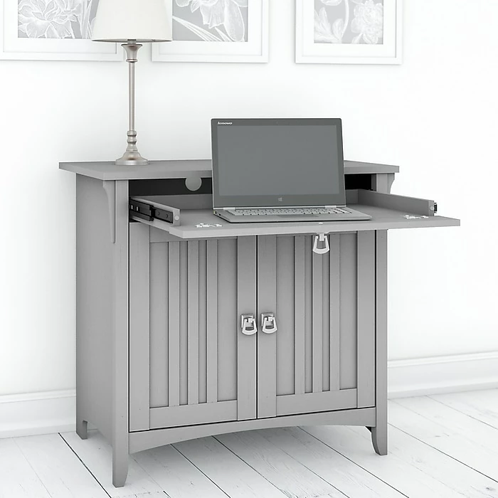 Bush Furniture Salinas 32" Table Desk, Cape Cod Gray (SAS432CG-03) - Image 6