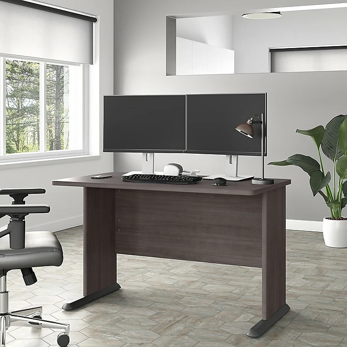 Bush Business Furniture Studio A 48"W Computer Desk, Storm Gray (SDD248SG) - Image 2