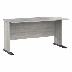 Bush Business Furniture Studio A 60"W Computer Desk, Platinum Gray (SDD160PG)