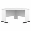 Bush Business Furniture Studio A 48"W Corner Computer Desk, White (SDD148WH)