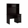 Bush Furniture Cabot 48" Computer Desk With Hutch, Espresso Oak (WC31848T)