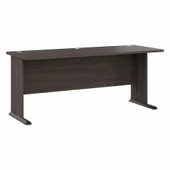 Bush Business Furniture Studio A 72"W Computer Desk, Storm Gray (SDD172SG)