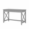 Bush Furniture Key West 48" Writing Desk, Cape Cod Gray (KWD148CG-03)