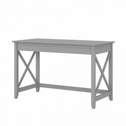 Bush Furniture Key West 48" Writing Desk, Cape Cod Gray (KWD148CG-03)