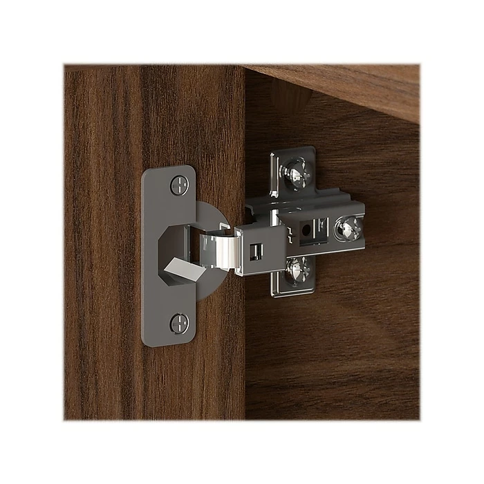 Kathy Ireland® Home By Bush Furniture Madison Avenue 60" Computer Desk, Modern Walnut (MDD260MW-03) - Image 7