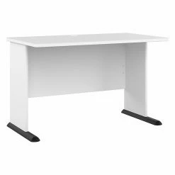 Bush Business Furniture Studio A 48"W Computer Desk, White (SDD248WH)
