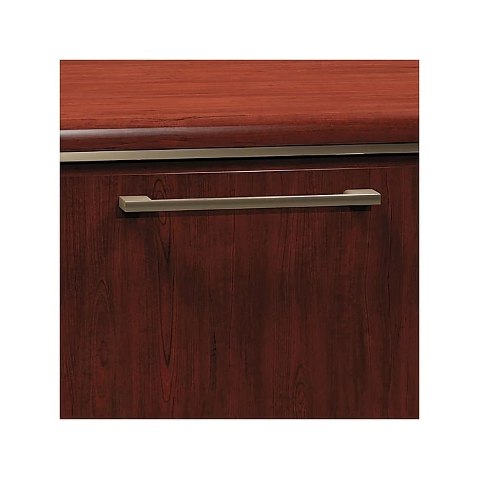 Bush Business Furniture Enterprise 72W Double Pedestal Desk, Harvest Cherry (2972CS-03K) - Image 2
