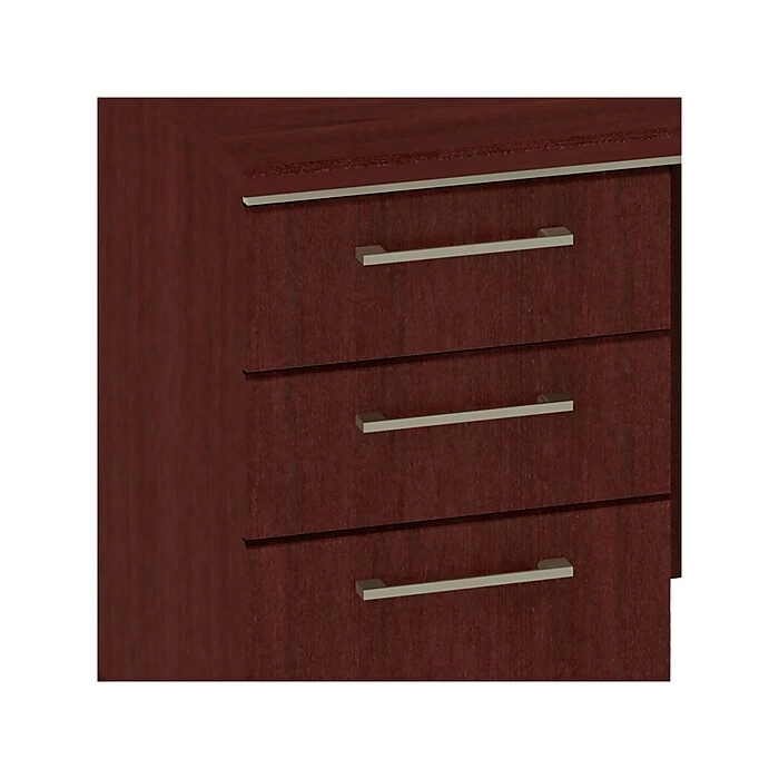 Bush Business Furniture Enterprise 72W Double Pedestal Desk, Harvest Cherry (2972CS-03K) - Image 3