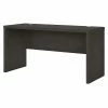 Office By Kathy Ireland® Echo 60"W Credenza Desk, Charcoal Maple (KI60306-03)