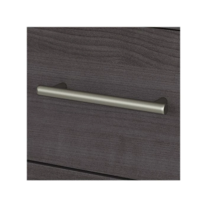 Bush Furniture Somerset 60"W L-Shaped Desk With Hutch And Lateral File Cabinet, Storm Gray (SET008SG) - Image 3