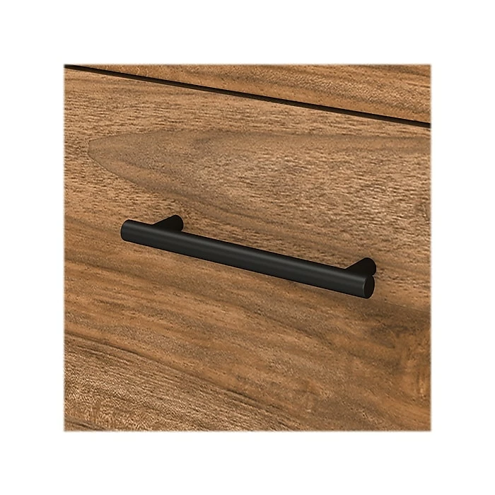 Bush Furniture Somerset 72" L-Shaped Desk With Storage, Fresh Walnut (WC81310K) - Image 4