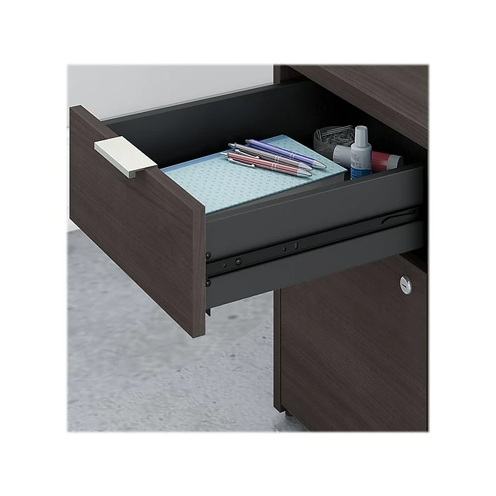 Bush Business Furniture Jamestown 71" L-Shaped Desk Bundle, Storm Gray (JTN011SGSU) - Image 4