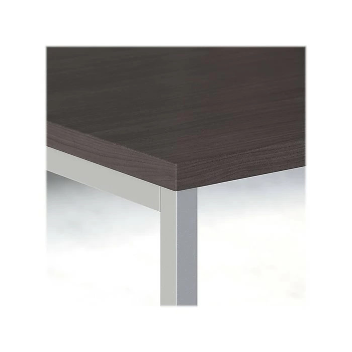 Office By Kathy Ireland® Method 60" L-Shaped Desk With 30" Return, Storm Gray (MTH004SG) - Image 3