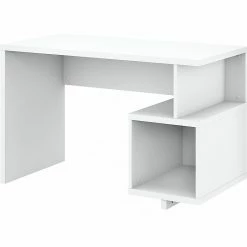 Kathy Ireland® Home By Bush Furniture Madison Avenue 48" Writing Desk, Pure White (MDD148PW-03)