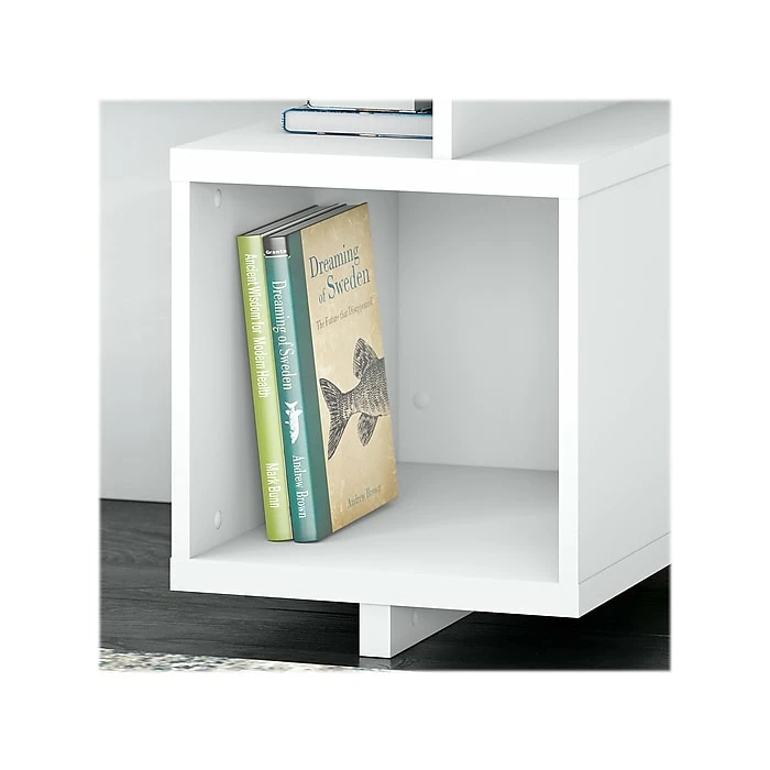 Kathy Ireland® Home By Bush Furniture Madison Avenue 48" Writing Desk, Pure White (MDD148PW-03) - Image 4