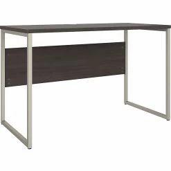 Bush Business Furniture Hybrid 48" W Computer Table Desk, Storm Gray (HYD148SG)