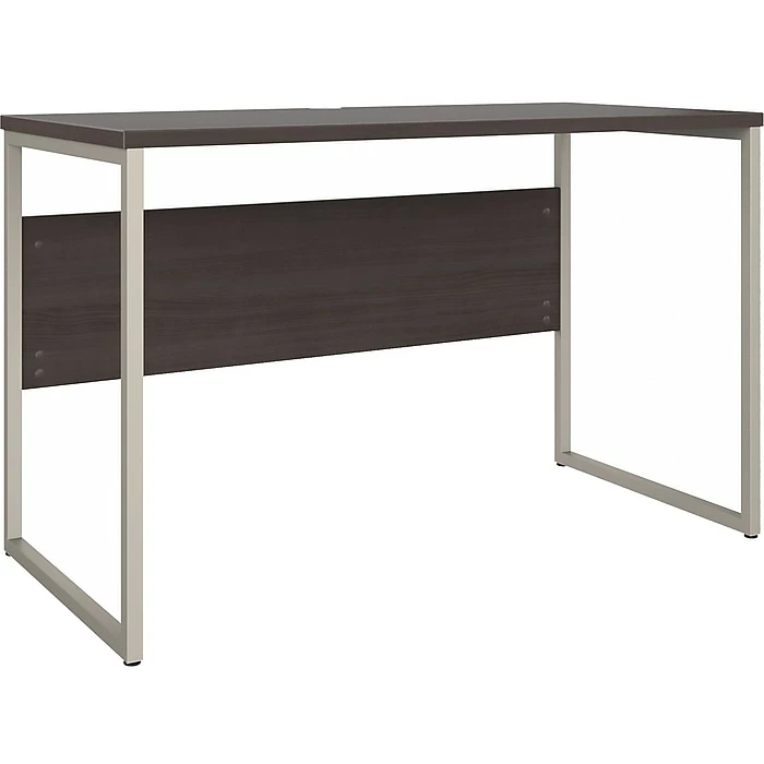 Bush Business Furniture Hybrid 48" W Computer Table Desk, Storm Gray (HYD148SG)