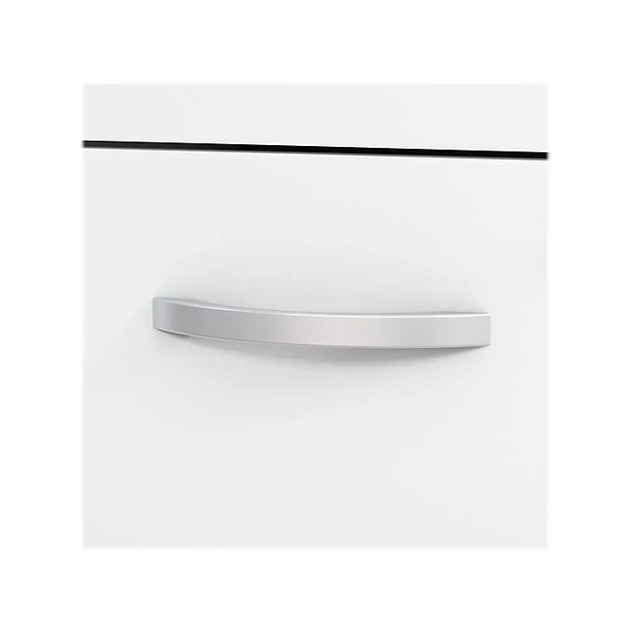 Bush Business Furniture Studio C 48"W Cubicle Desk With Shelves And Mobile File Cabinet, White (STC061WHSU) - Image 5