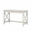 Bush Furniture Key West 48" Writing Desk, Linen White Oak (KWD148LW-03)