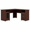 Bush Furniture Cabot L Shaped Desk, Harvest Cherry (WC31430-03K)