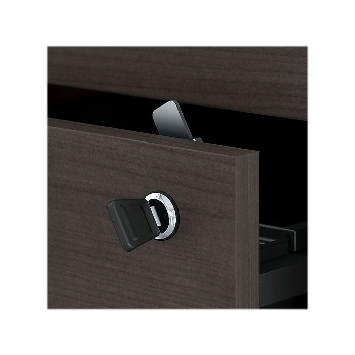 Bush Business Furniture Jamestown 60" Computer Desk With Four Drawers, Storm Gray (JTN017SGSU) - Image 7