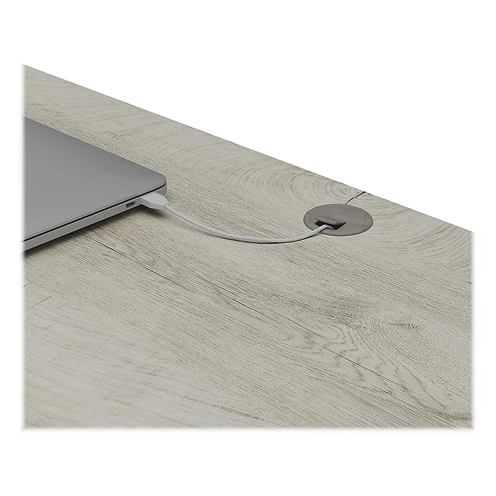 Kathy Ireland® Home By Bush Furniture Cottage Grove 48" Writing Desk, Cottage White (CGD148CWH-03) - Image 6