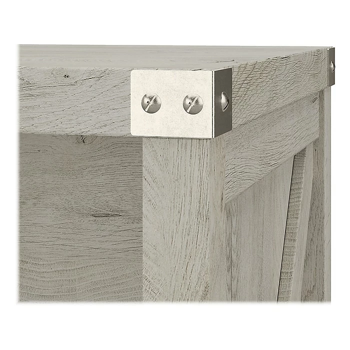 Kathy Ireland® Home By Bush Furniture Cottage Grove 48" Writing Desk, Cottage White (CGD148CWH-03) - Image 7