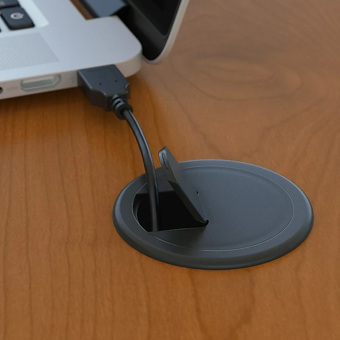 Bush Business Furniture Westfield 72W L Shaped Desk With 48W Return And Mobile File Cabinet, Natural Cherry (SRC001NCSU) - Image 6