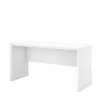 Office By Kathy Ireland® Echo 60W Credenza Desk, Pure White/Pure White (KI60106-03)