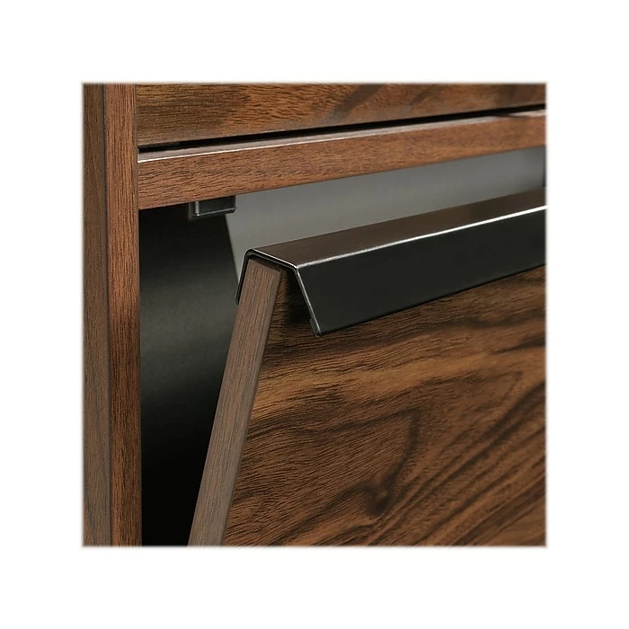 Sauder Harvey Park 28" Wall Desk, Grand Walnut (423704) - Image 3