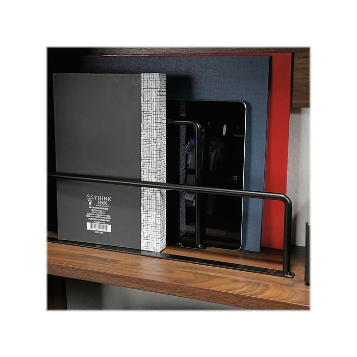 Sauder Harvey Park 28" Wall Desk, Grand Walnut (423704) - Image 6