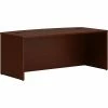 HON Mod 72" Desk Shell, Traditional Mahogany (HLPLDS7236B.LTM1)
