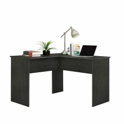 Easy 2 Go Corner Computer Desk, Gray (WE-OF-0152G)